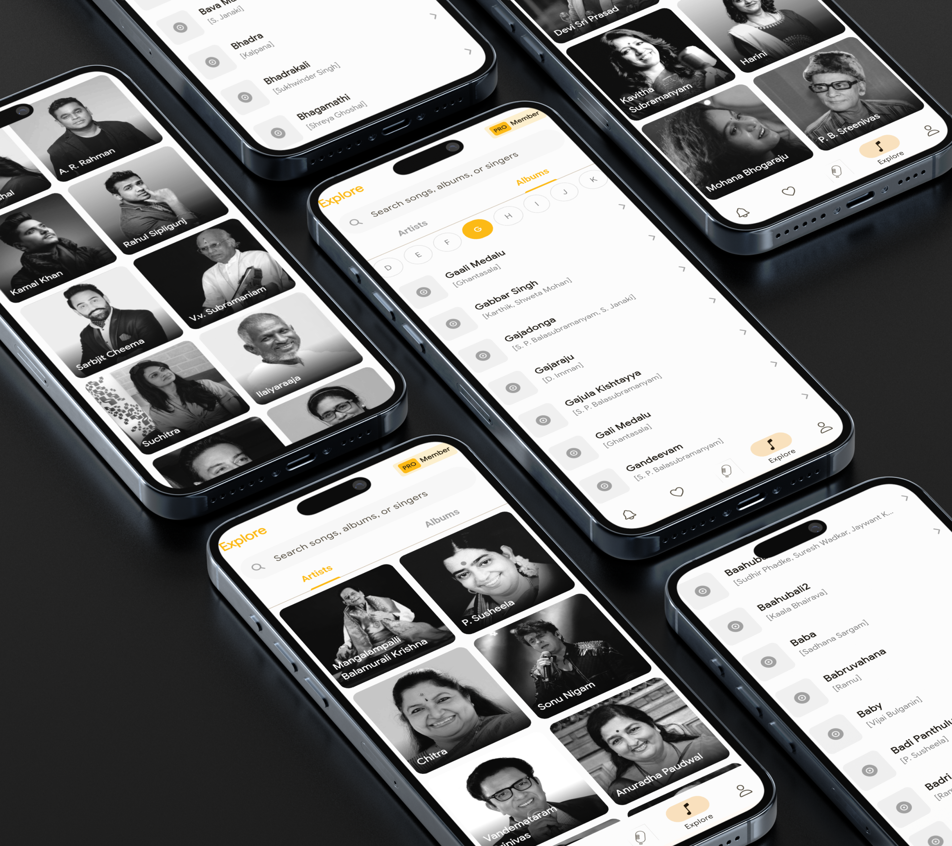 Swaralaya App Interface